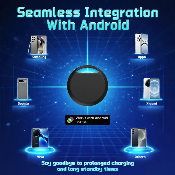 Beyond Bluetooth Range Tracking Tracker Long-Distance Finder For Android Google's Find Hub Keys Smart Tag for Pixel GMS